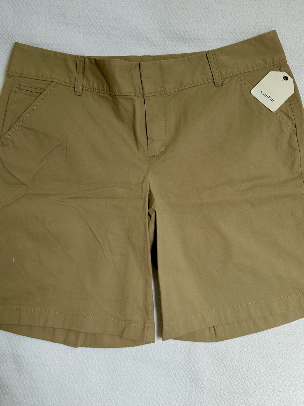 Classic Women's Khaki Shorts by Caslon